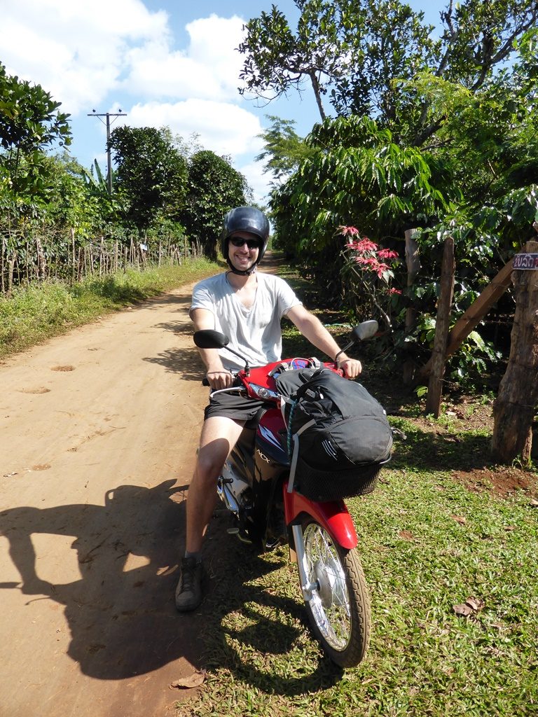 Bolaven Plateau mit dem Motorrad