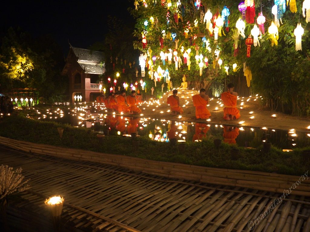 Loy Krathong in Chiang Mai