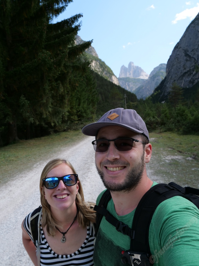 Hiking in the Dolomites