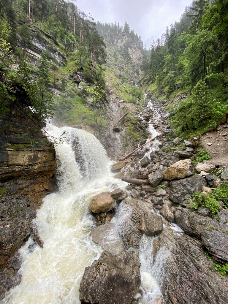 Rain, a Gorge and a Waterfall