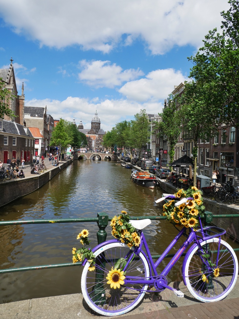 Kanäle im Amsterdam